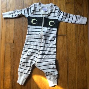 Hanna Andersson Mummy Pajama Costume 6-12 Month Halloween/Infant/Baby